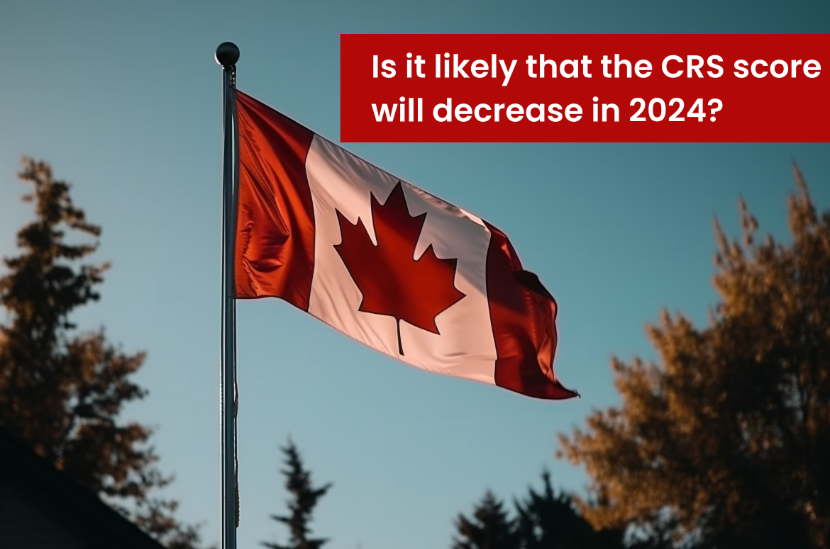 Is it likely that the CRS score will decrease in 2024?